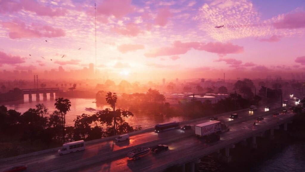 coucher de soleil gta