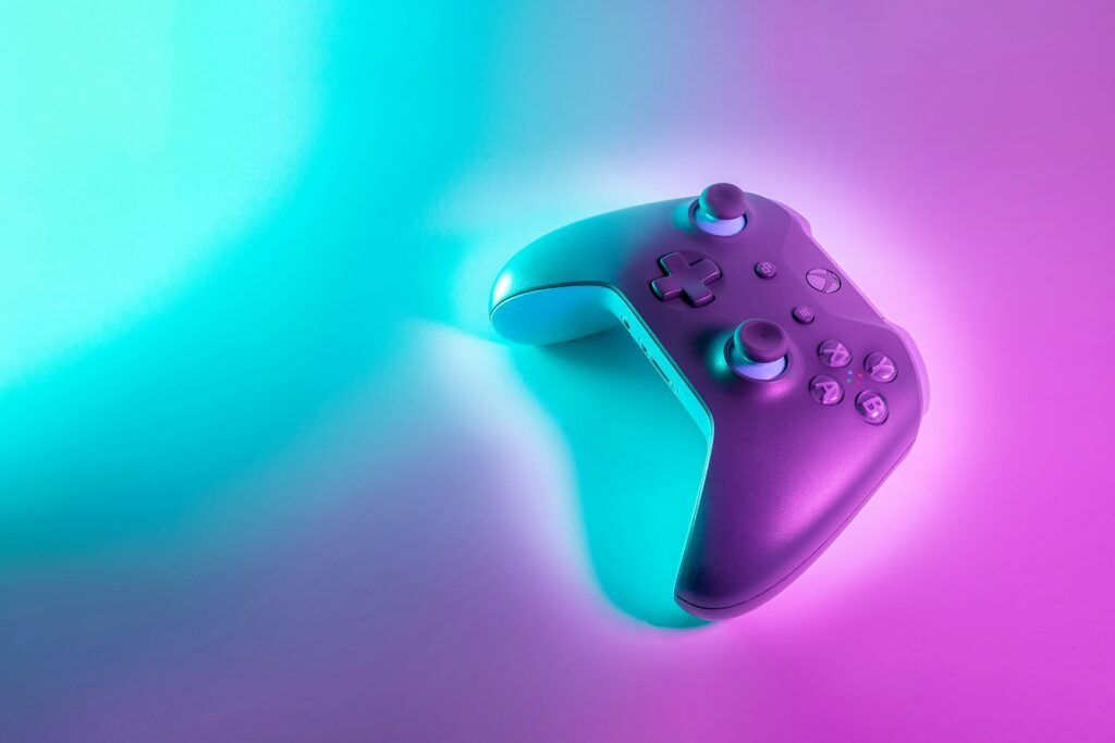 manette noire de Xbox