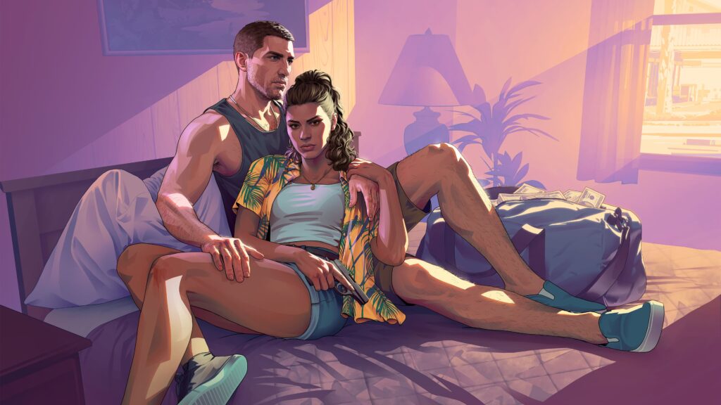 Jason et Lucia dans GTA VI